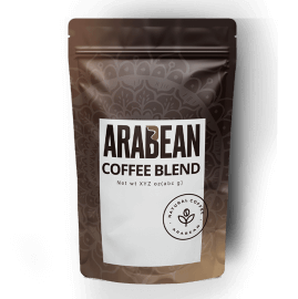 ARABEAN Coffee, Medium Roast Coffee, 100% Arabica, 1 Bag (12 Oz)